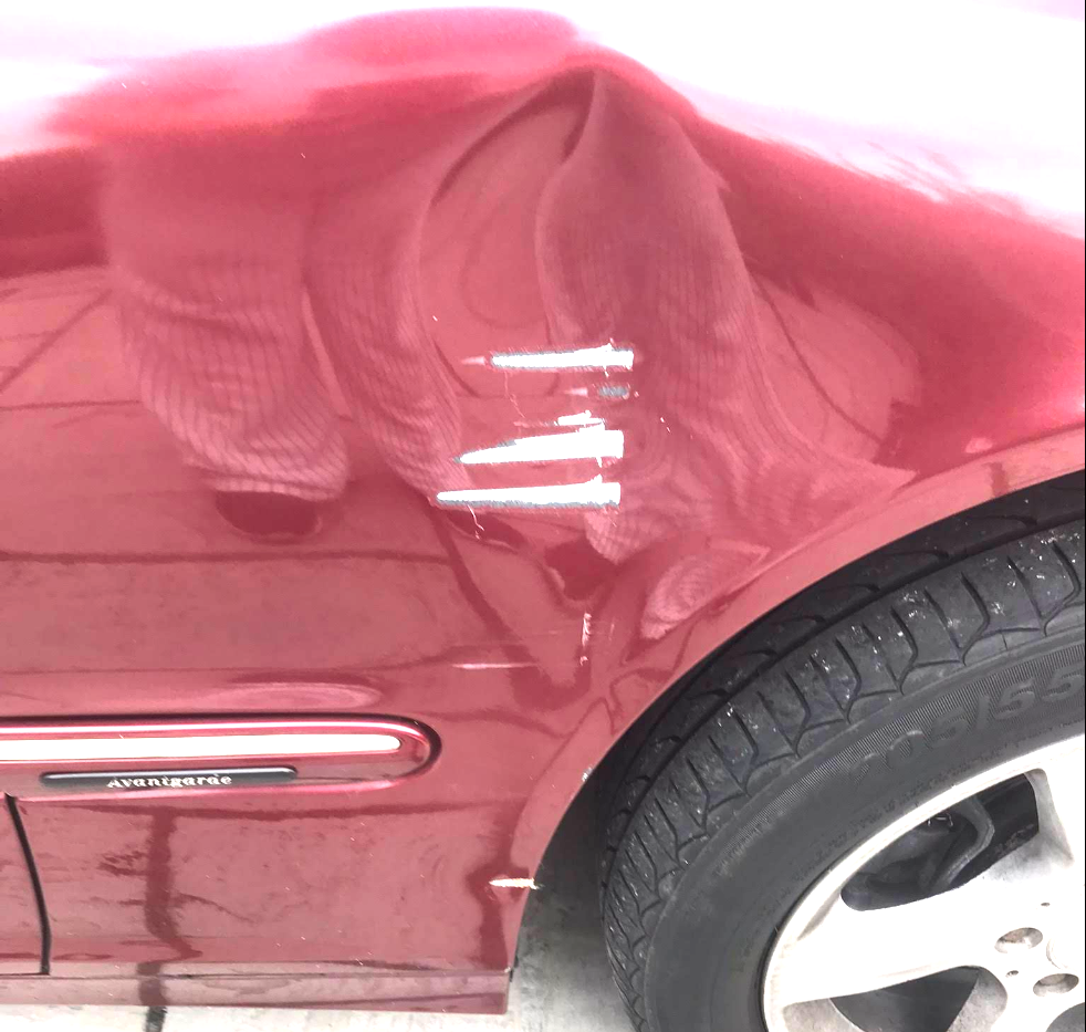 Fender Damage Before